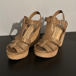 4.5” Sandal Wedge Heels